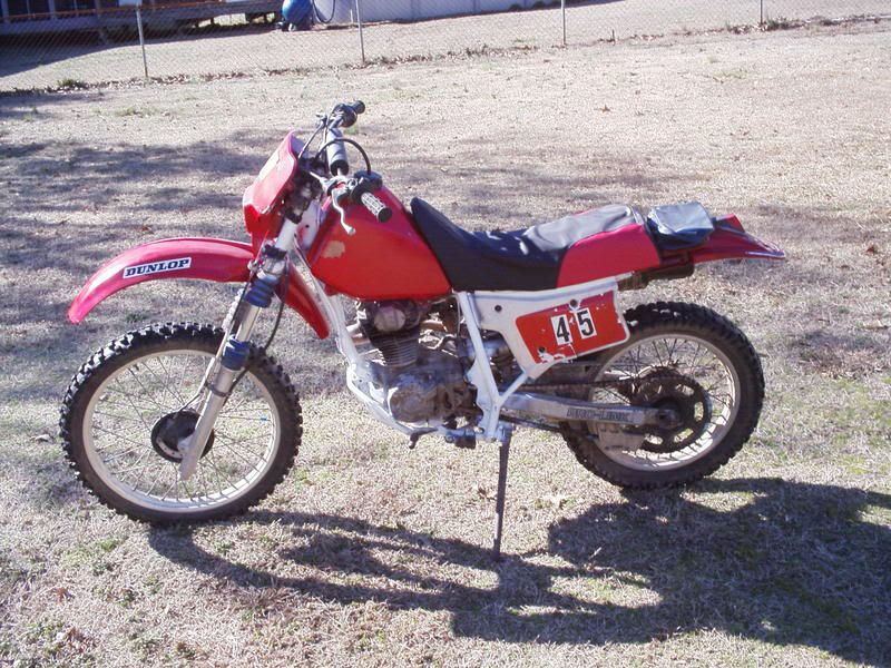 1987 Honda xr200 #4