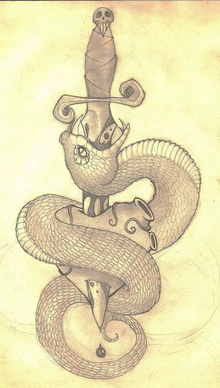 Snake tattoos are found in all forms of classic tattooing.