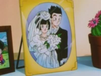  Videl in wedding dress and *Squeel* we get to see Gohan kiss a girl!