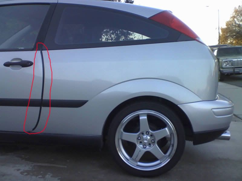 rubber outer door lining removal Focus Fanatics Forum