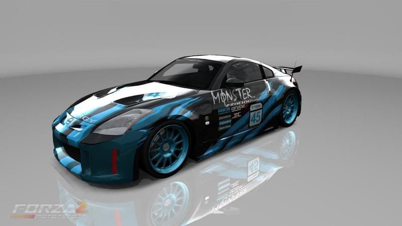 Looking to Sell Blue Green Monster Energy Fairlady Z Drift Tuned A850