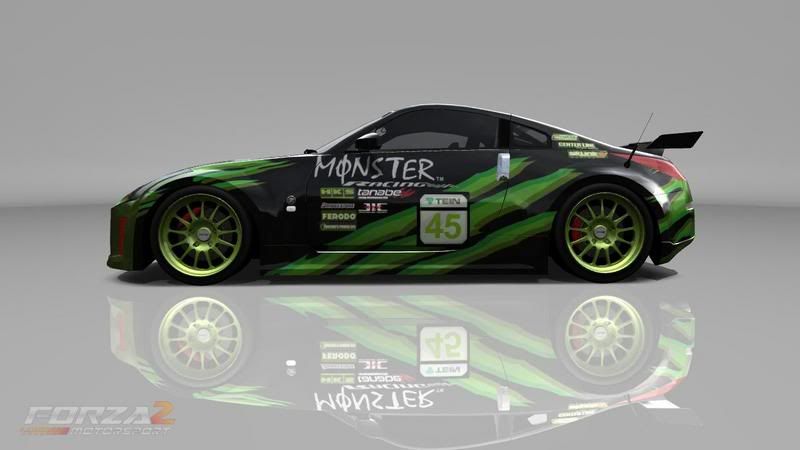 Looking to Sell Blue Green Monster Energy Fairlady Z Drift Tuned A850 