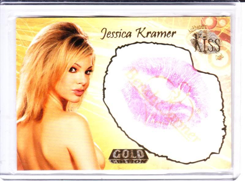BENCHWARMER GOLD JESSICA KRAMER KISS CARD