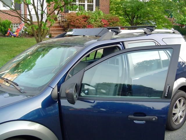 2007 Ford freestyle roof rack cross bars #6