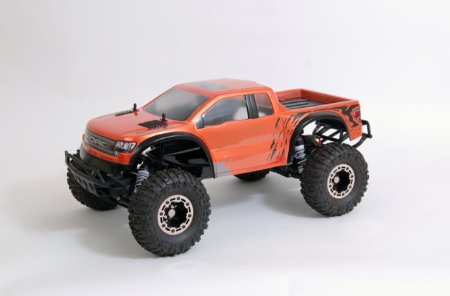 Ford raptor rc truck body #6