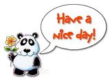 Panda Have A Nice Day