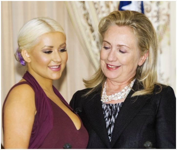  photo Hillary checking out womans breast 01_zpsobipqc3b.jpg