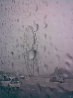 THE FERRIS WHEEL - on the way to esplanade for OFFCENTRE