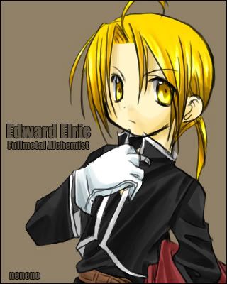 EDWARD ELRIC by neneno