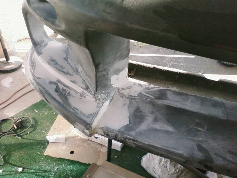 Fiberglass Bumper Repair *Pics*
