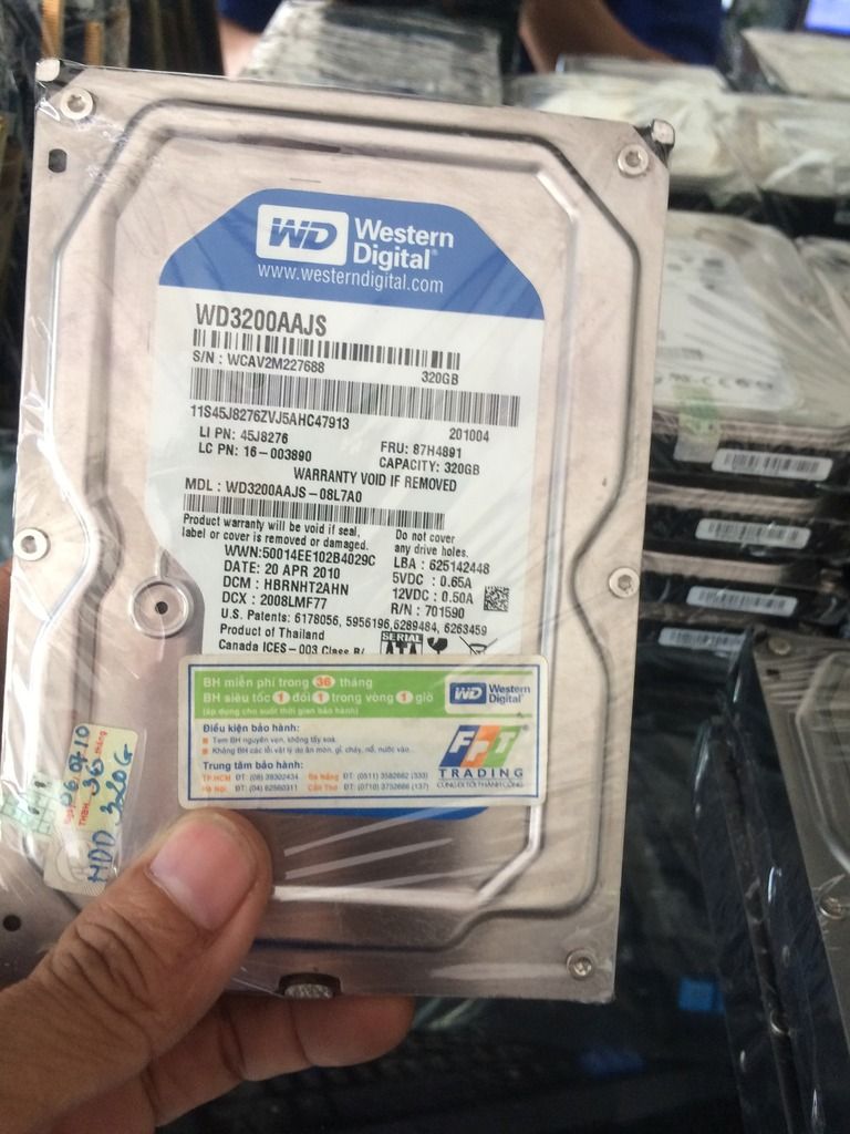 HCM - dư 10 cái HDD 320Gb sata giá rẻ nhất TPHCM