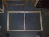 New kitchen unit side frame