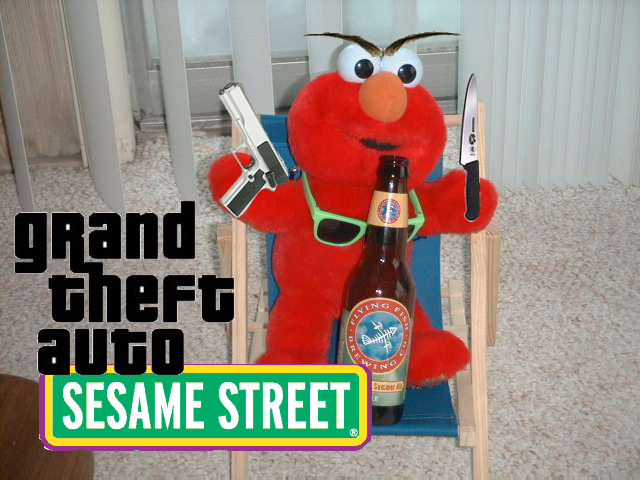 Elmo's Got A Gun Graphics Code | Elmo's Got A Gun Comments & Pictures