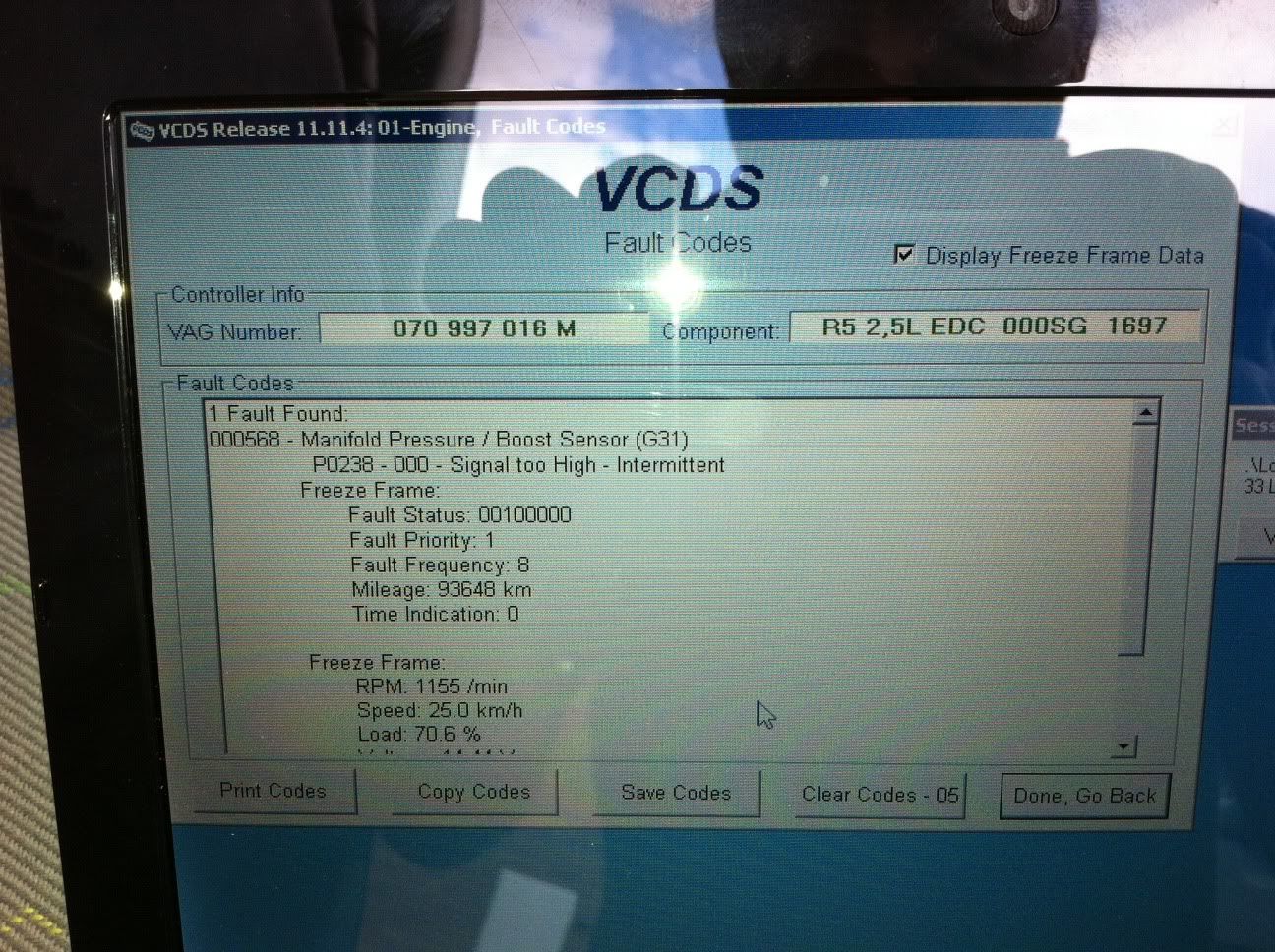 Glow plug flashes then Exhaust system fault light?? VW T4 Forum VW