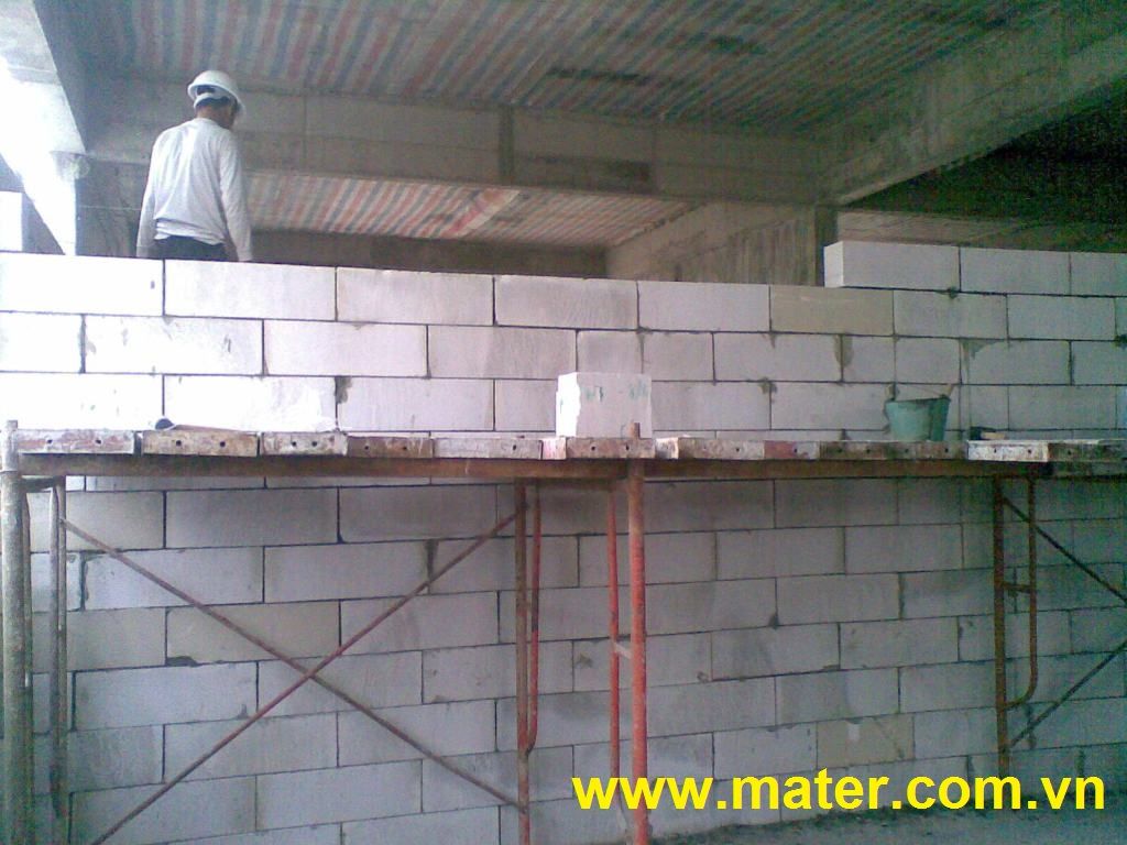 Vữa xây - trát nhẹ MATER dựng xây Việt Nam