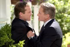 Kiefer Sutherland and Michael Douglas