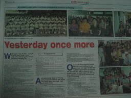The Malay Mail report on the First Reunion in 2001