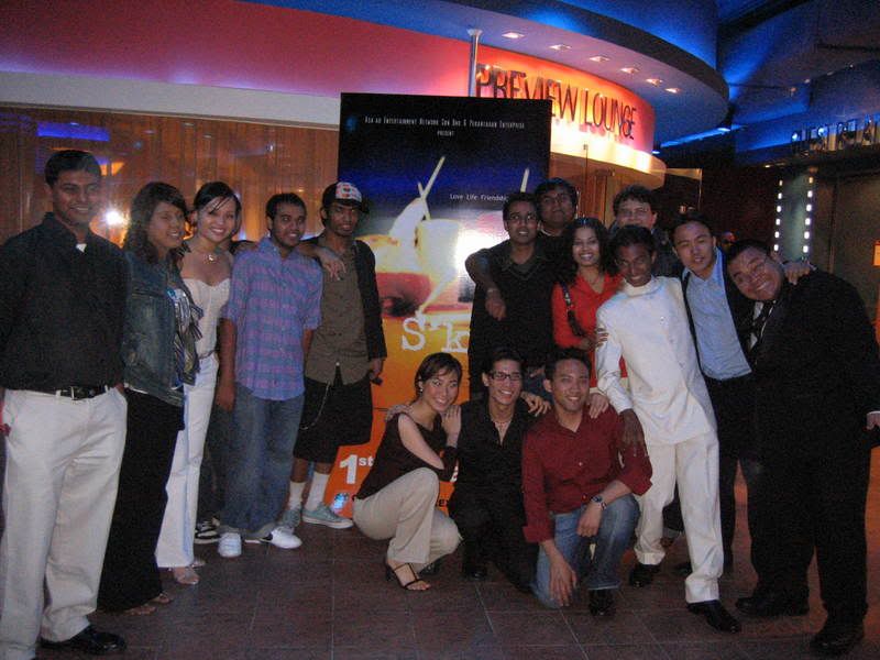 The cast and crew of S'kali
