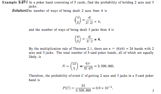 In the above example, they are using the following formula to determine the 