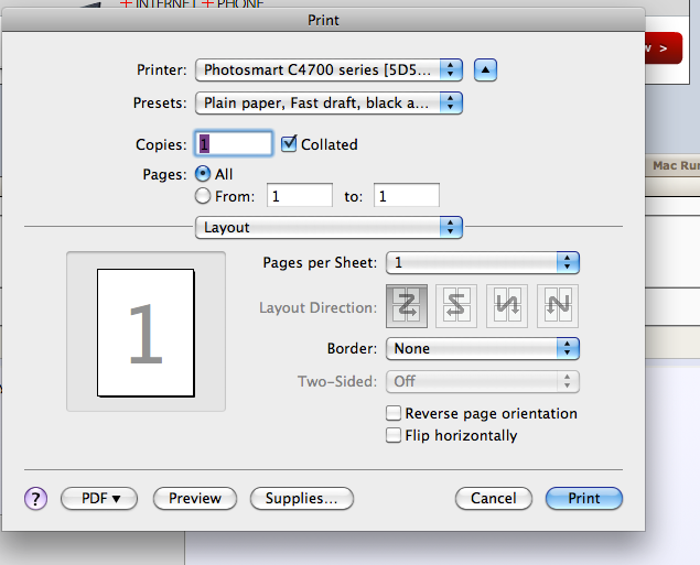 TwoSided (Duplex) Printing with HP C4780 Not Working MacRumors Forums