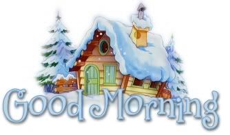 goodmorning good morning snow snowy winter Pictures, Images and Photos