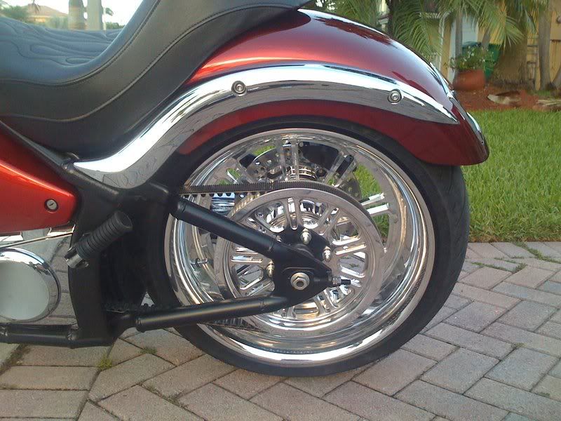 Fern rendering Martin Luther King Junior MeanCycles 240 wide tire kit installed with Pics!!! | Kawasaki Motorcycle  Forums