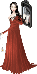 just a variation of the doll below - I really love the broken mirror! face mine