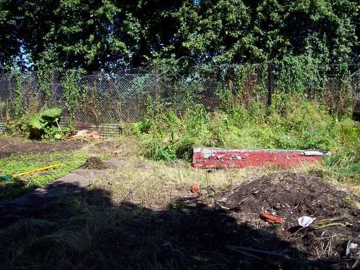 here is our allotment