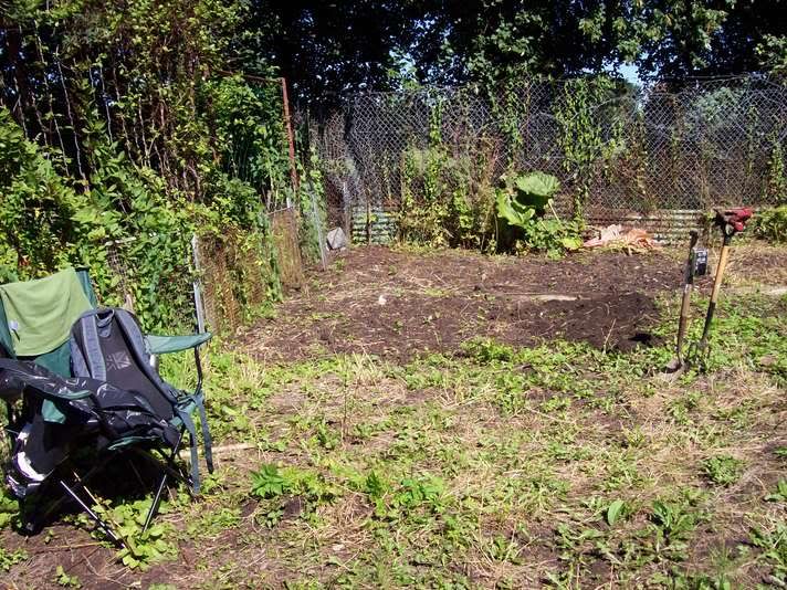 here is our allotment