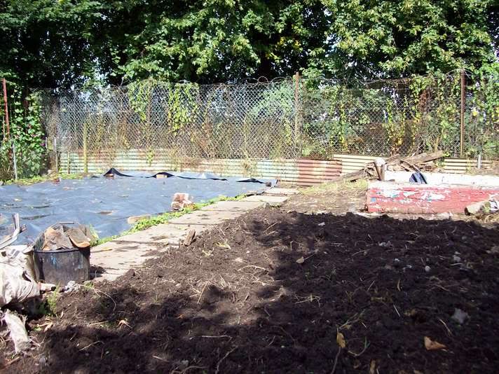 here is our allotment