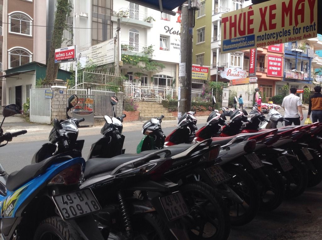 Thuê xe máy Đà Lạt Hoàng Anh