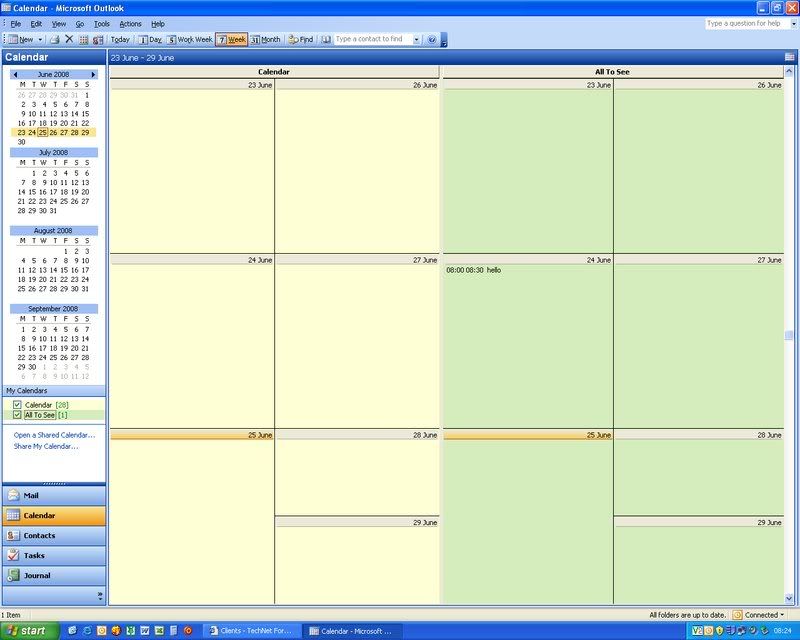 Microsoft Outlook Share Calendar Folder