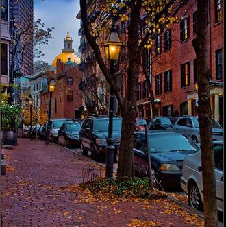 A Beacon Hill Autumn, Boston, MA