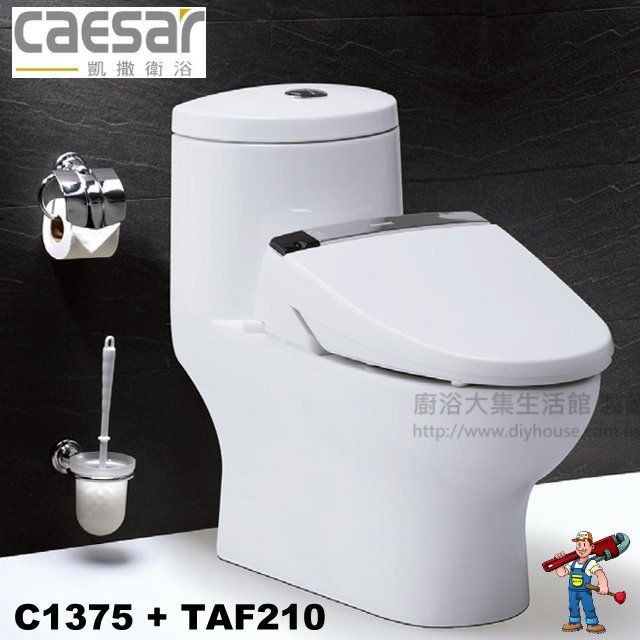 caesar 凯撒卫浴  > 凯撒卫浴 c1375 30cm 单体马桶   taf200 电脑