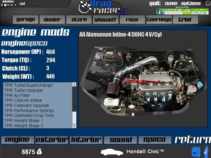 Drag racer v3 best engine honda s2000 #7