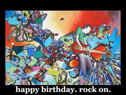 rock on birthday