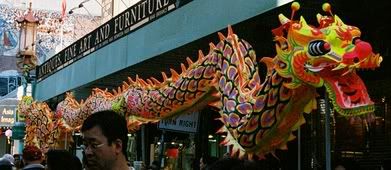 Awesome dragon in the parade Pictures, Images and Photos