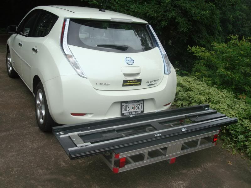 nissan leaf bike rack