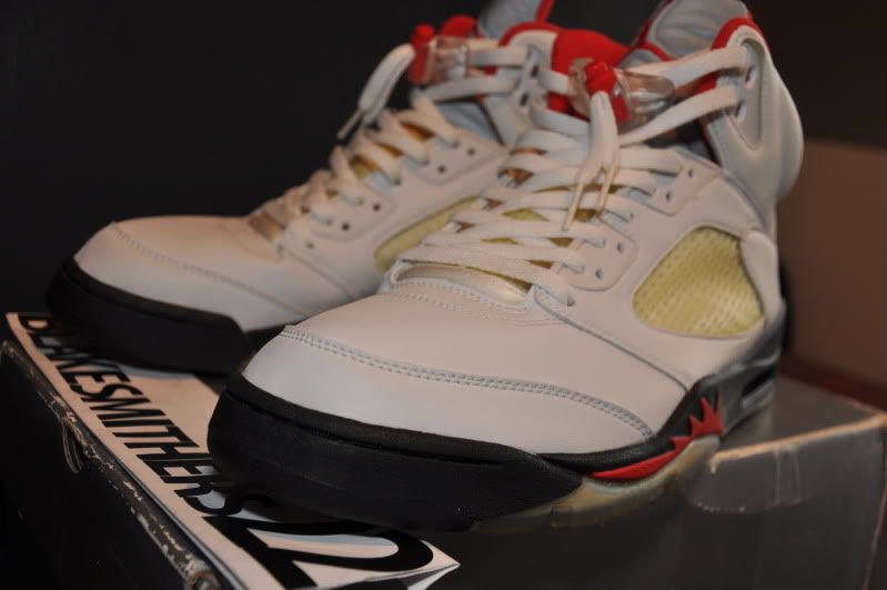 Air Jordan V 5 White/BlackFire Red 1999 OG (107533) Sole Collector