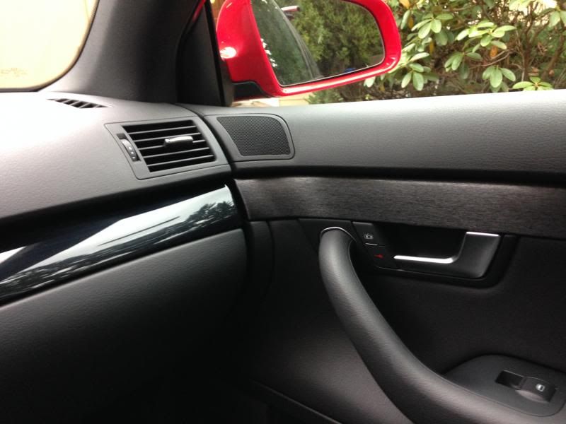 Piano Black Trim wrap project w/ 3m 1080 Brushed Black Vinyl