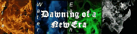 Dawning of a New Era banner