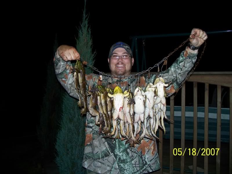 Gigging for frogs Kentucky Hunting