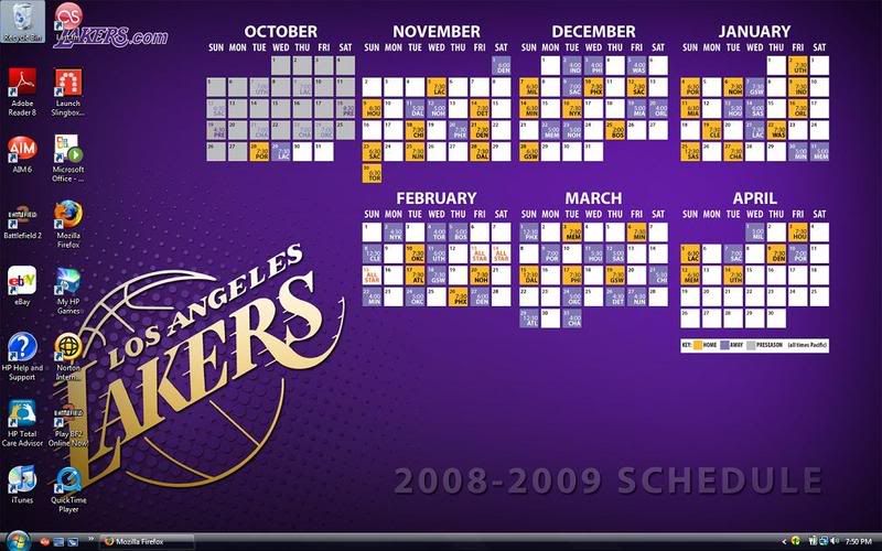 lakers desktop