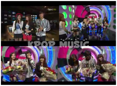 Ultimo dia de T.O.P., Sun Ye y So Hee en Music Core!
