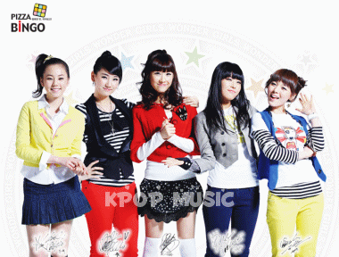 Wonder Girls nuevo CF para Pizza Bingo