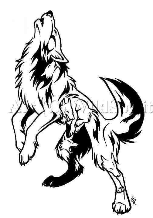 wolves tattoos. Wolf Tattoos