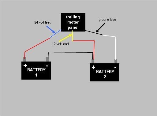 How do I wire a 12/24v trolling motor Page: 1 - iboats Boating Forums 