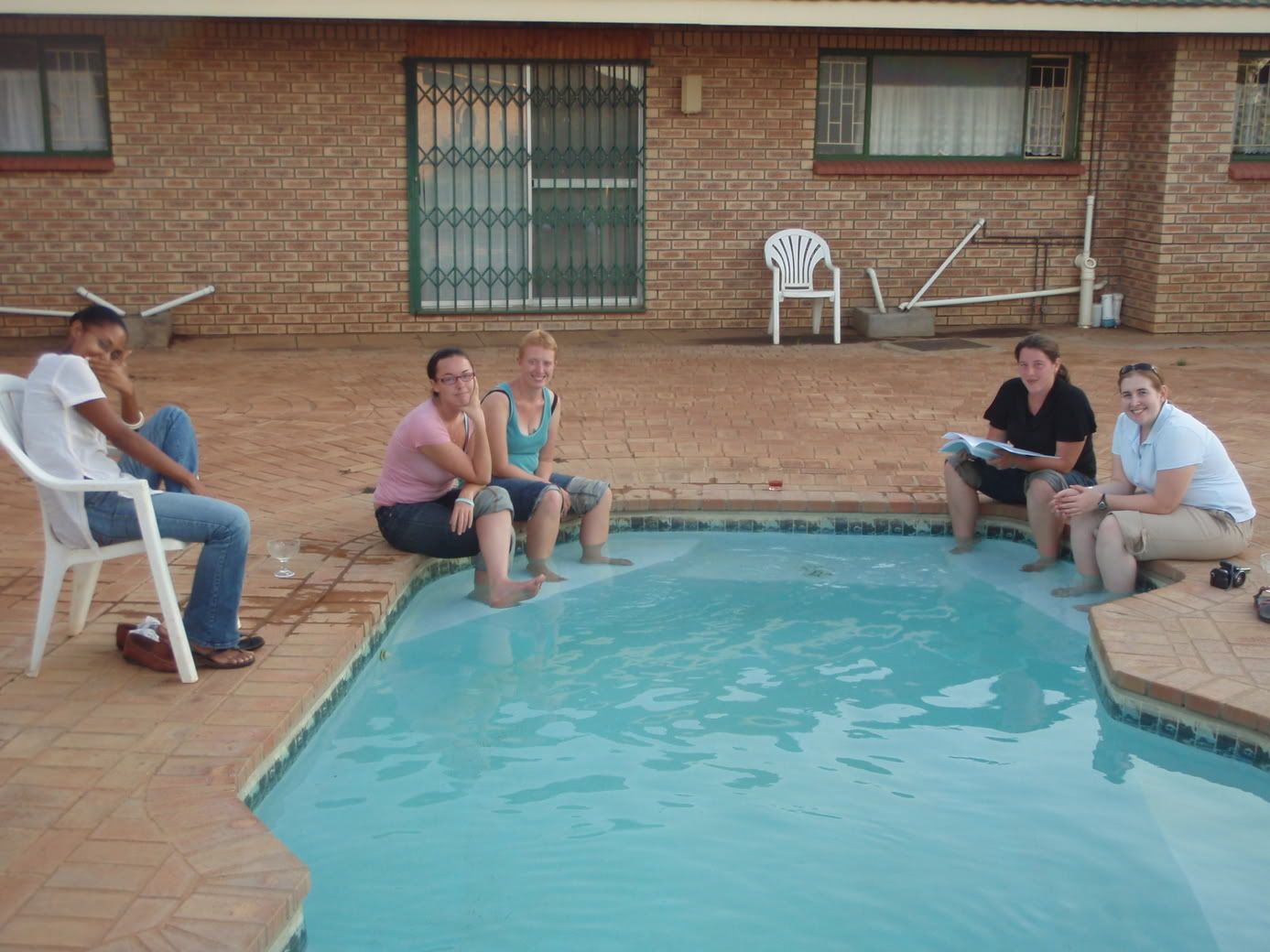 a woman in a pool Pictures, Images and Photos