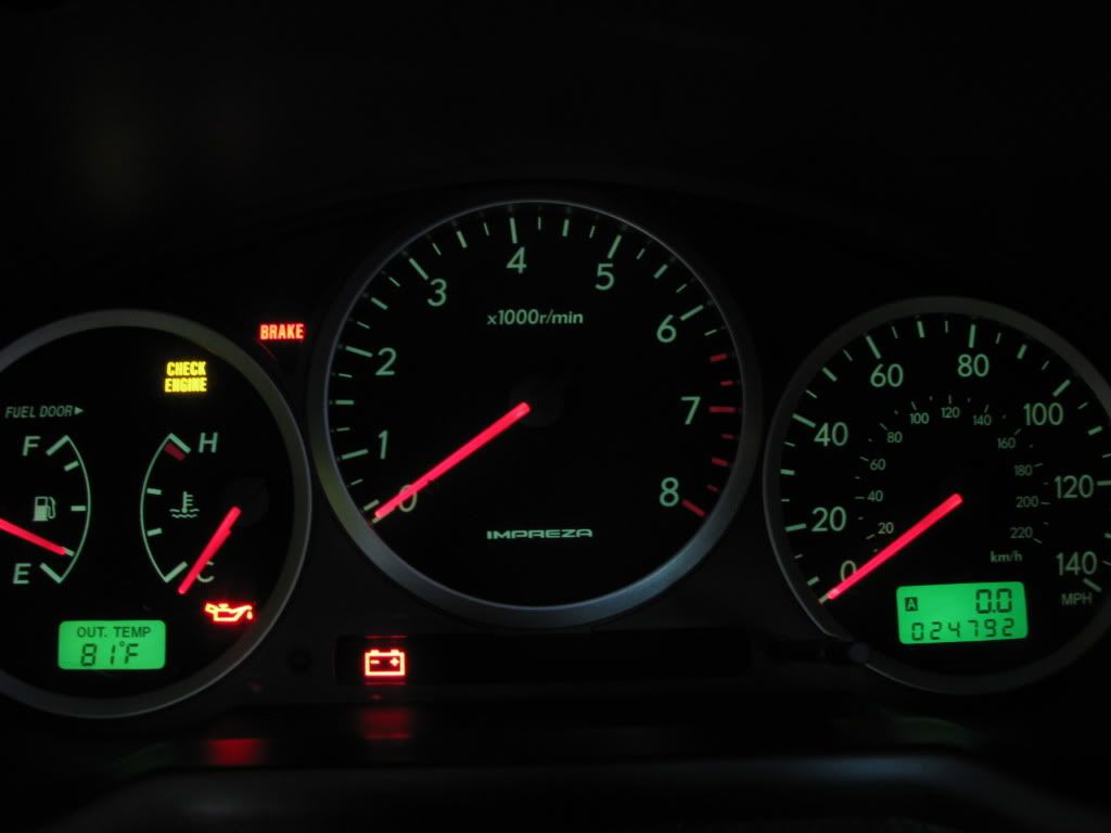 2006 2007 Wrx Gauge Cluster - Nasioc