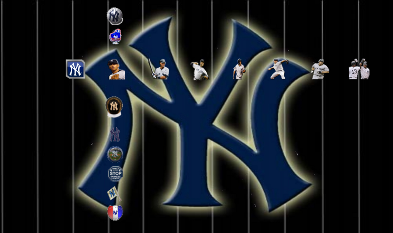 2 Different backgrounds NewYork Yankees 4 Different backgrounds